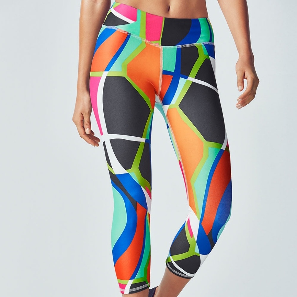 Fabletics Salar Printed Powerhold Capri